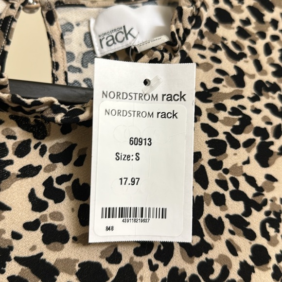 Nordstrom Rack Cheetah Blouse - Picture 3 of 5